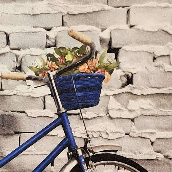 Flower Shop Bicycle Printed Framed Wall Art - Picture 14 of 15